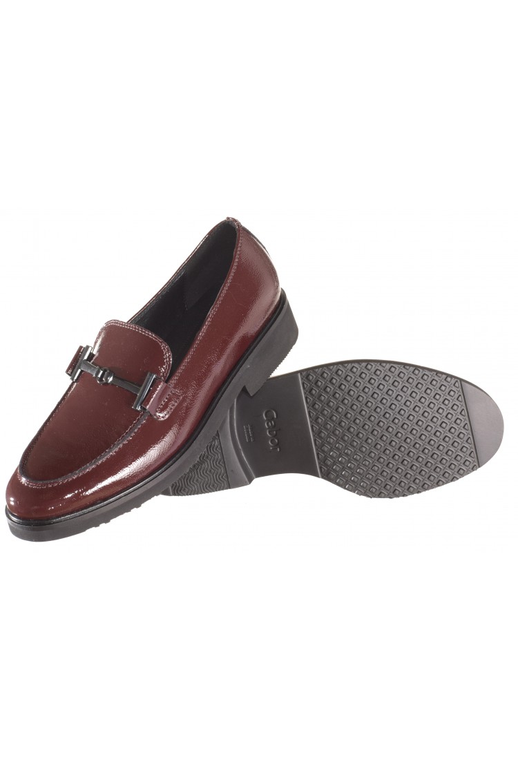 College Loafer Μοκασίνια  - all Leather by Gabor  |  GAB.55211